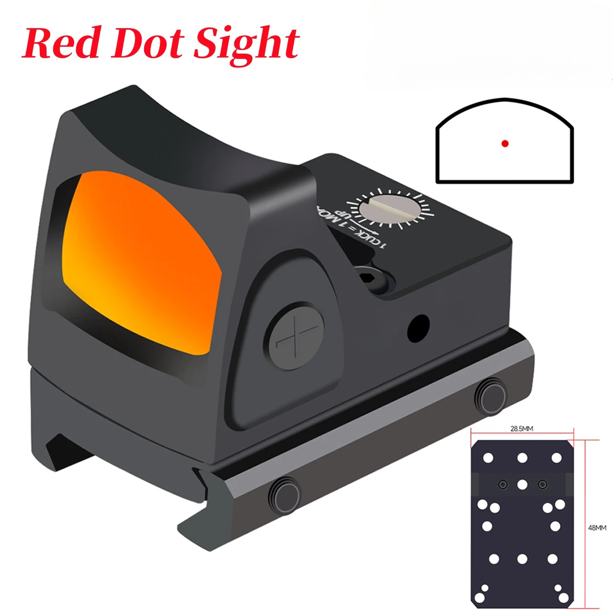 Outdoor Hunting Lab - Mini Red Dot Sight Tactical Optic