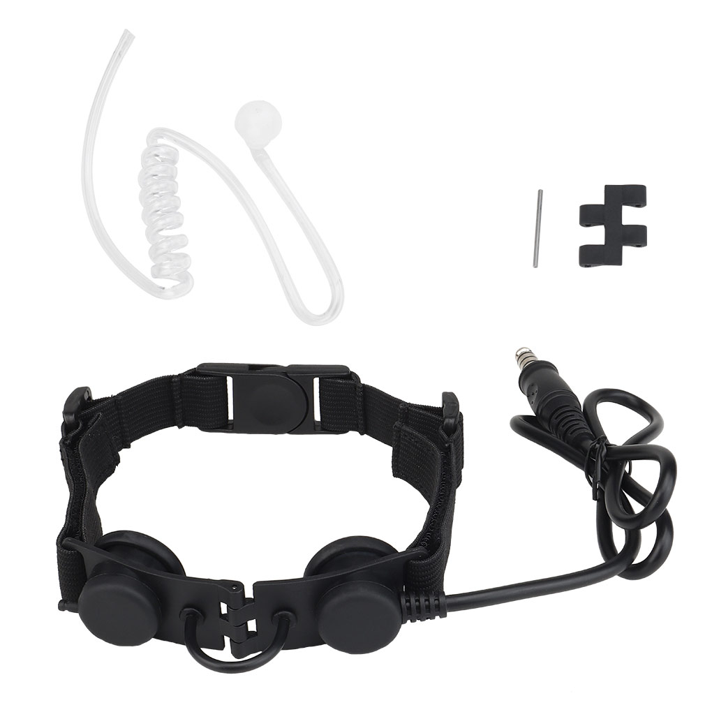 Outdoor Hunting Youtube - Mic Tactical Throat Wheat Waterproof Headset