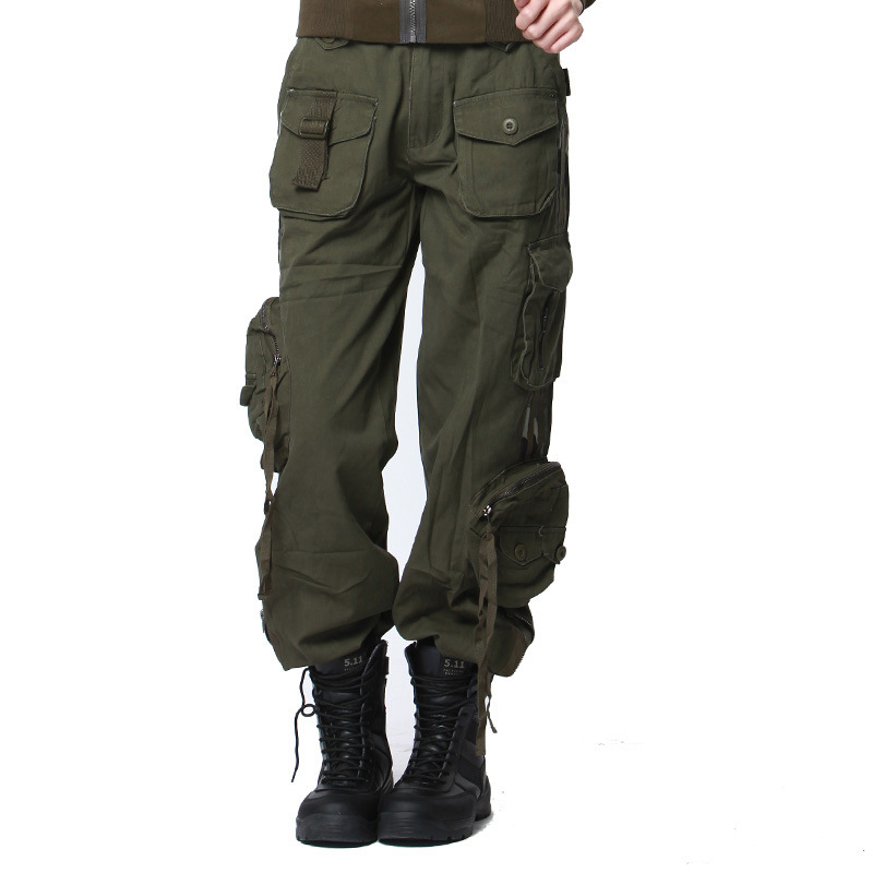 Outdoor Hunting Overalls - Nữ Nhiều Túi Cotton Quân Sự
