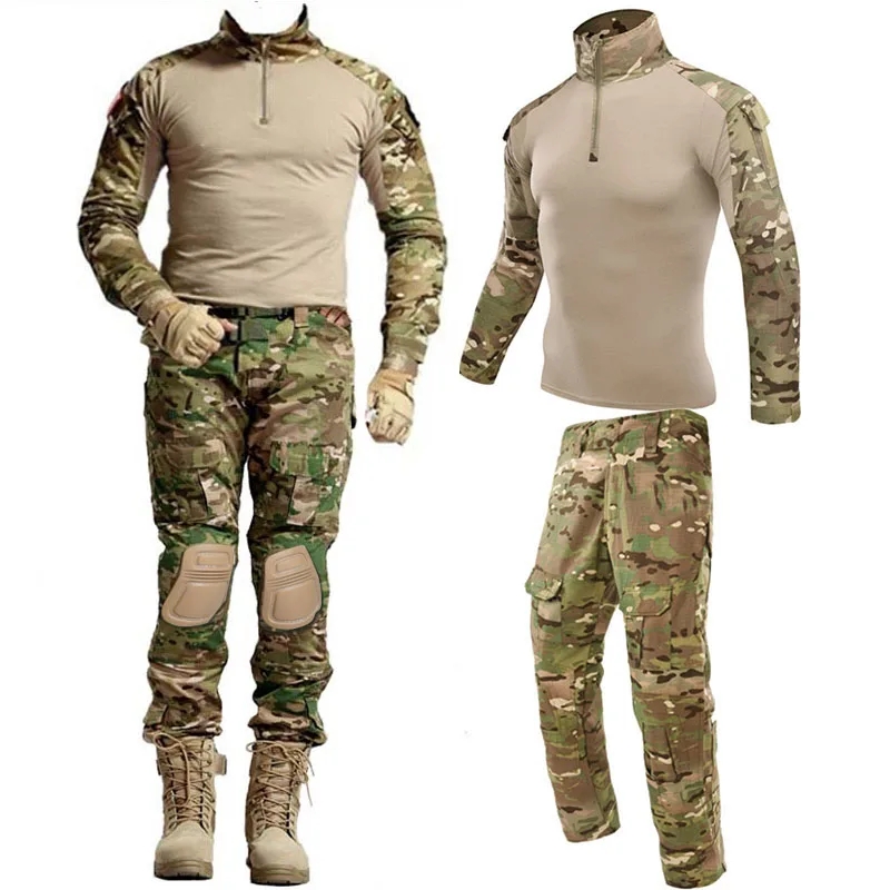 Outdoor Hunting Overalls - Outdoor training hiking tactical suit, camouflage