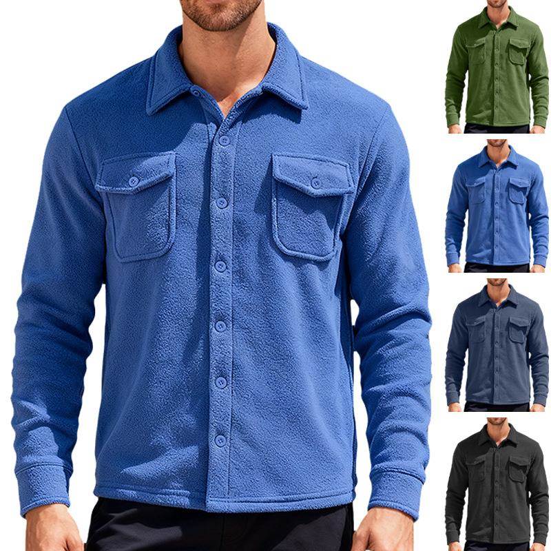 Hunting Outdoor Brand - Men's Outdoor Casual Fleece-Lined Work Jacket