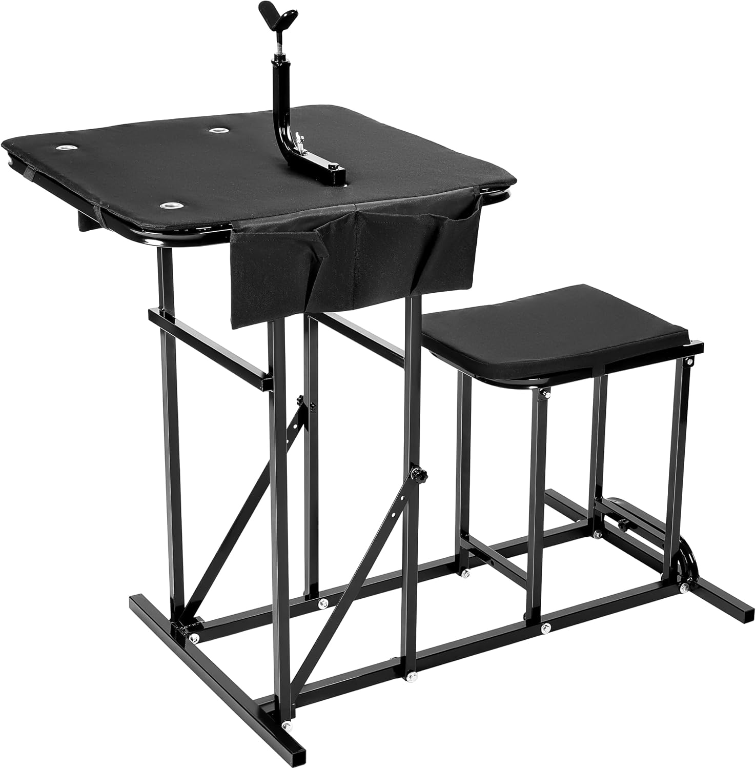 Outdoor Hunting Table - Foldable Shooting Bench With Adjustable Height