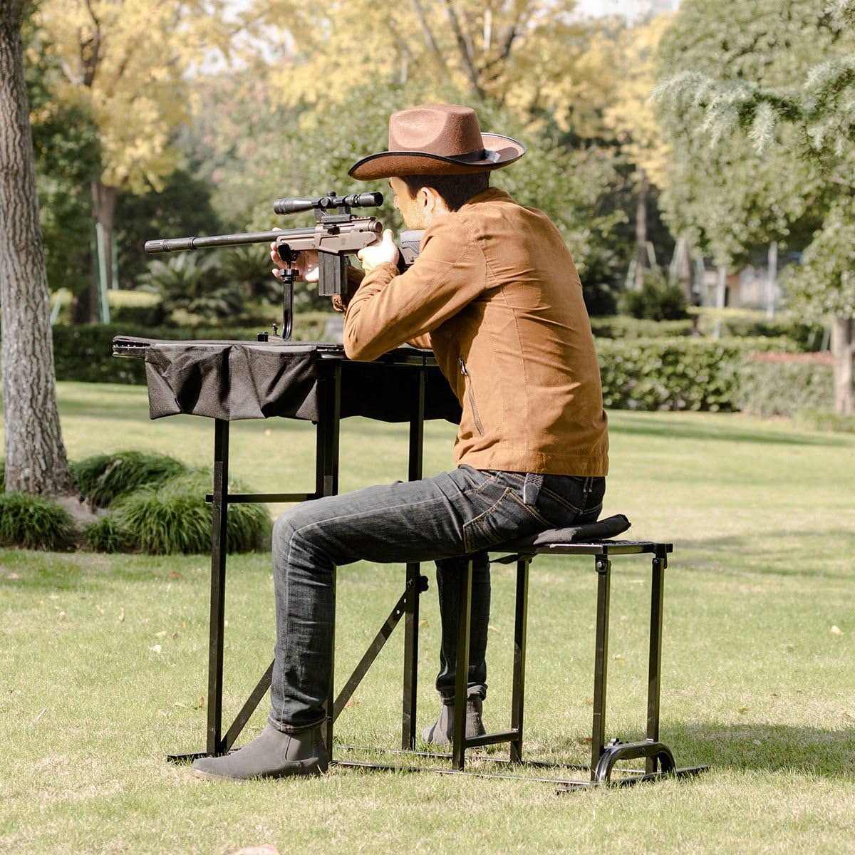 Foldable Shooting Table Height - đánh giá và giá Outdoor Hunting Table