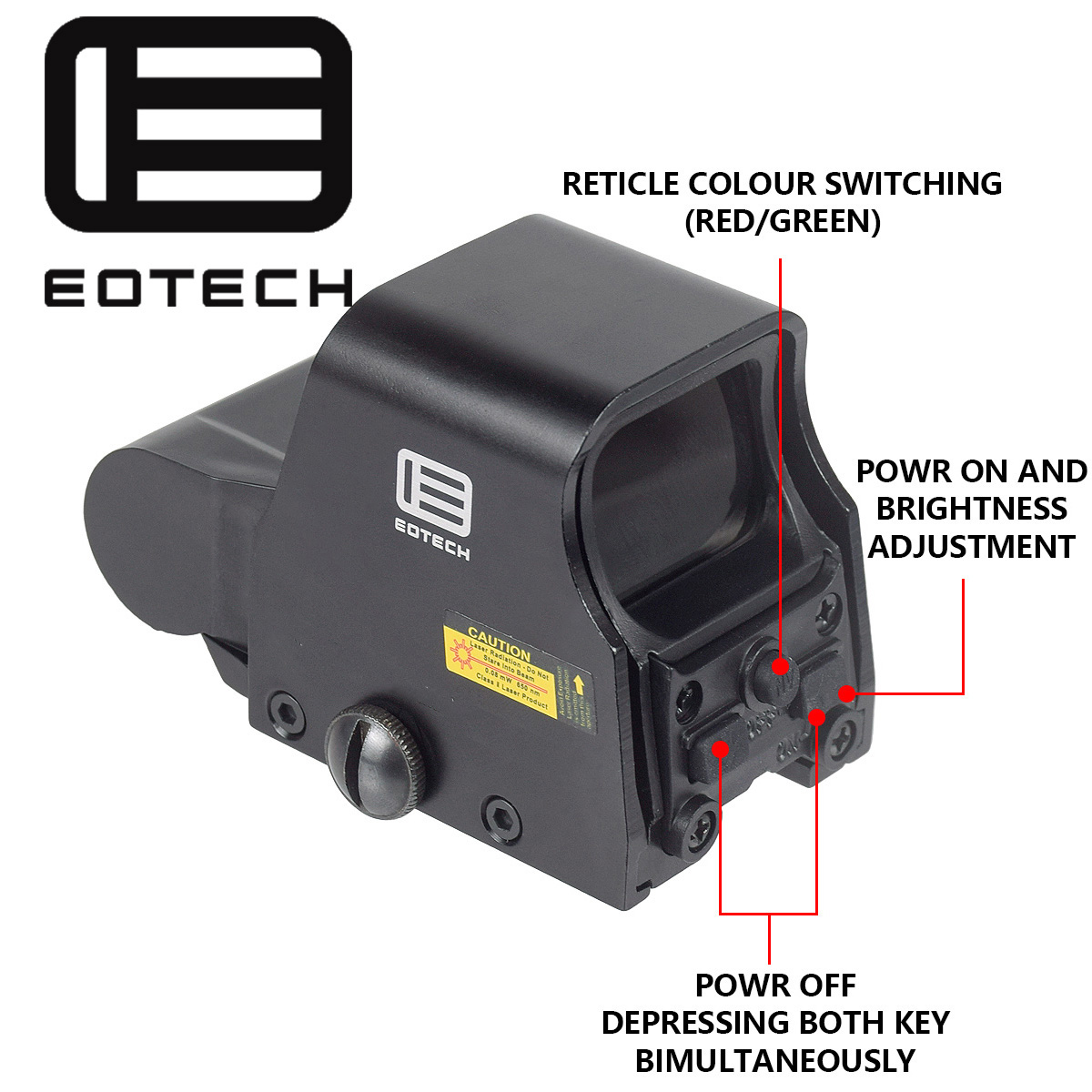 Eotech 551 552 553 558 Hologra - đánh giá và giá Outdoor Hunting Lab