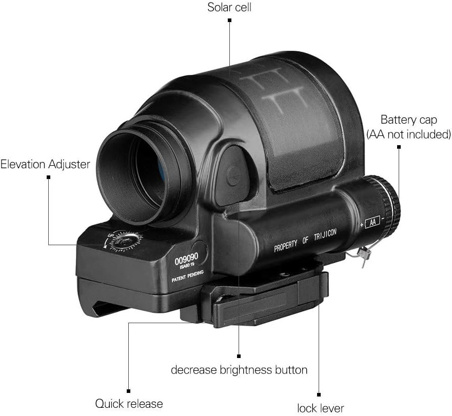 Hunting Reflex Sight Solar Pow - đánh giá và giá Outdoor Hunting Lab