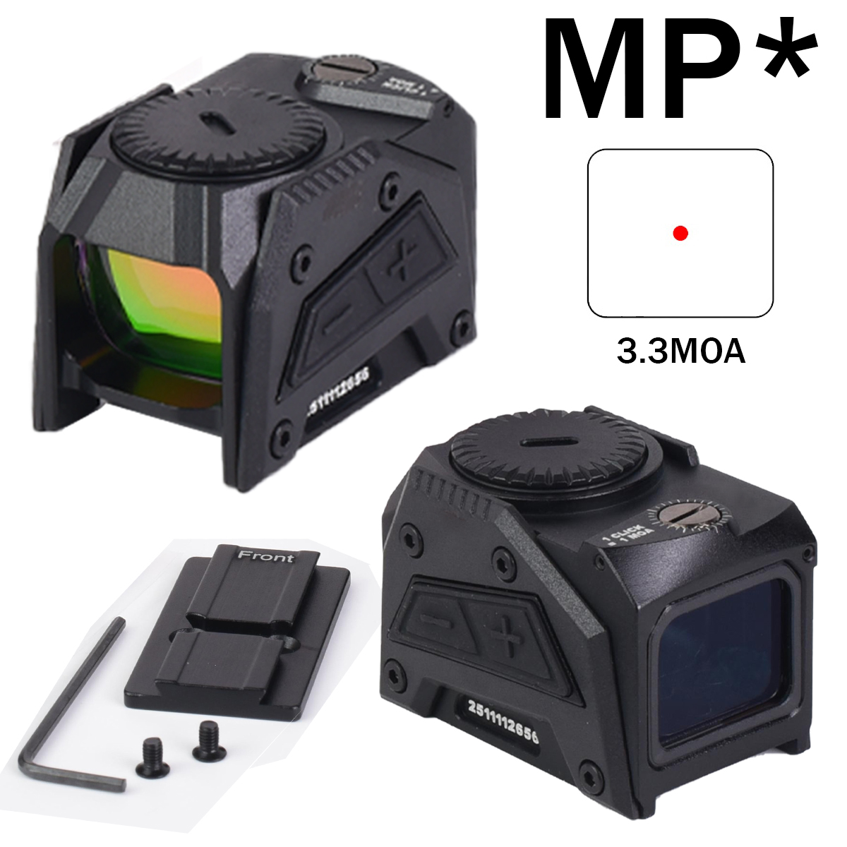 Tactical MP* Red Dot Sight 1X1 - đánh giá và giá Outdoor Hunting Lab