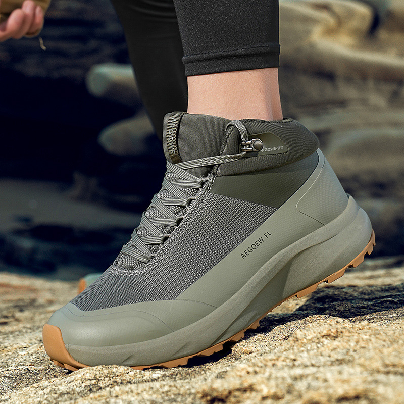 High Top Hiking Shoes Men Luxu - đánh giá và giá Hunting Outdoor Brand