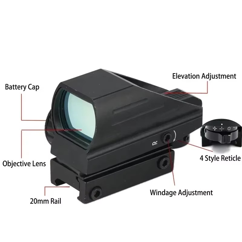 Tactical HD103 Red Green Dot 4 - đánh giá và giá Outdoor Hunting Lab