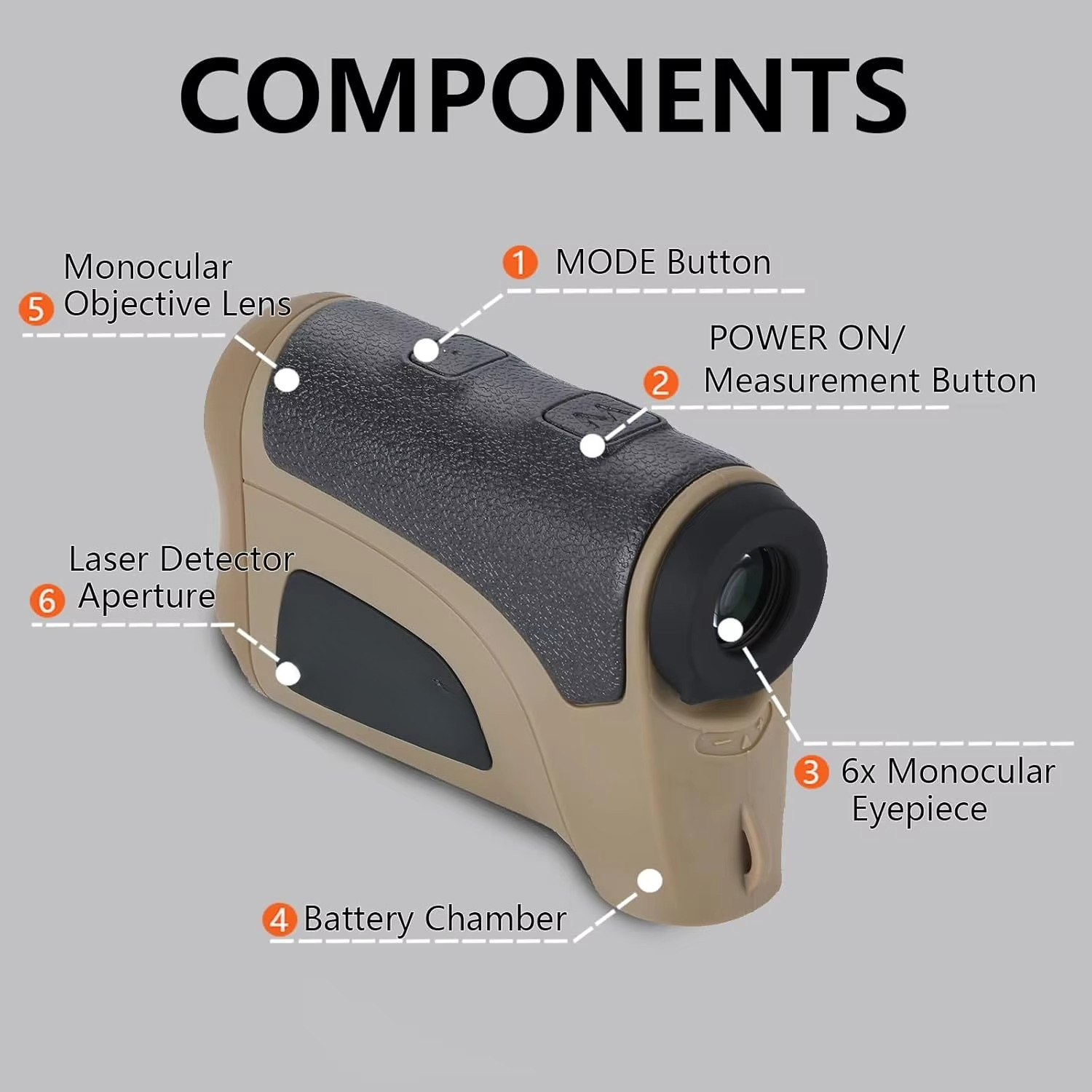 2000M laser rangefinder for go - đánh giá và giá Rangefinder Laser Hunting