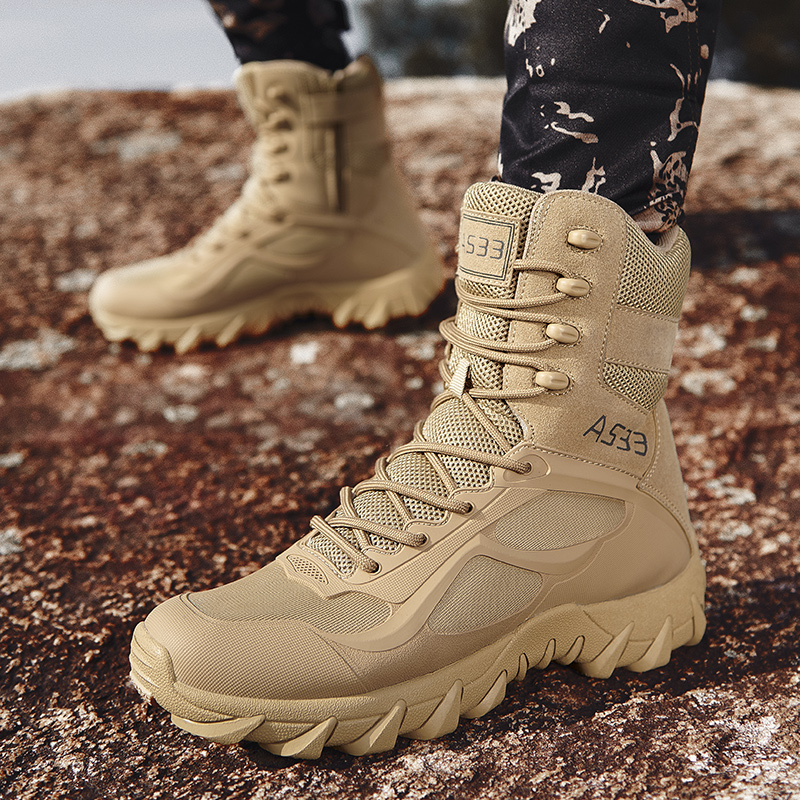 Men Tactical Boot Safety Anti- - đánh giá và giá Hunting Outdoor Brand