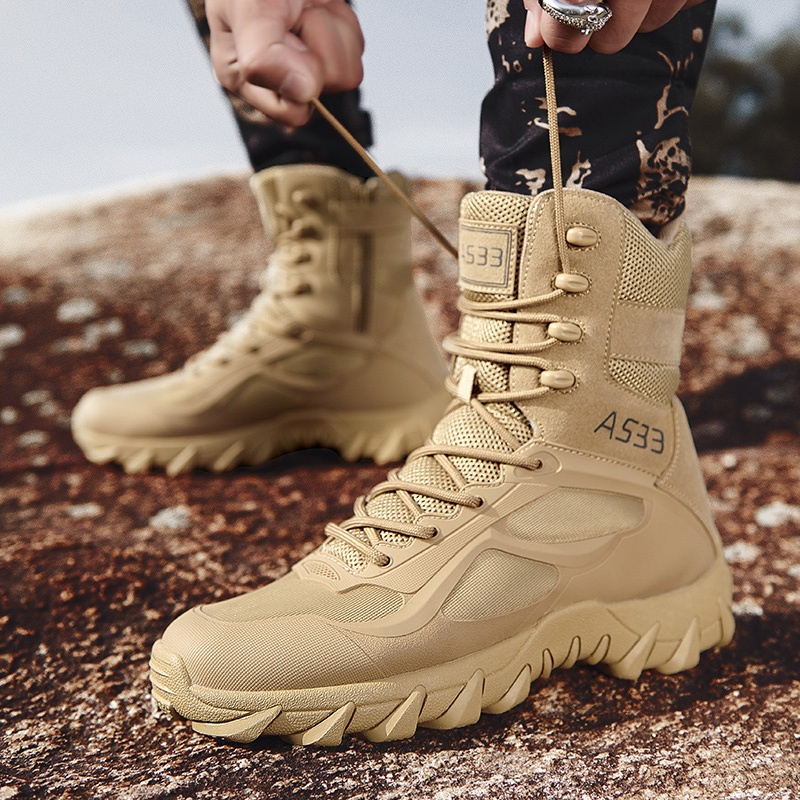 Men Tactical Boot Safety Anti- - đánh giá và giá Hunting Outdoor Brand