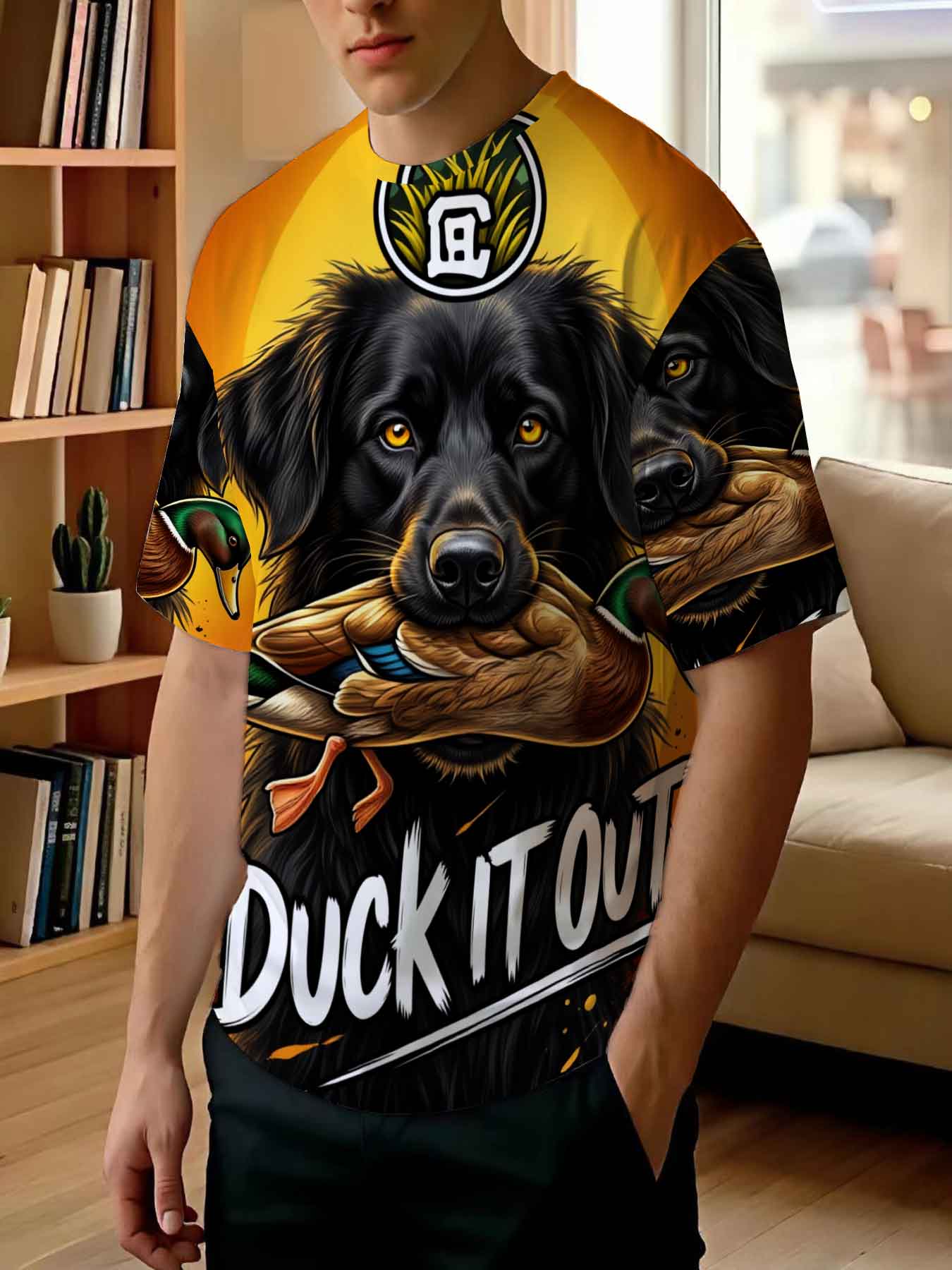 2026 new printed T-shirt Men's - đánh giá và giá Outdoor Hunting Graphic Tees