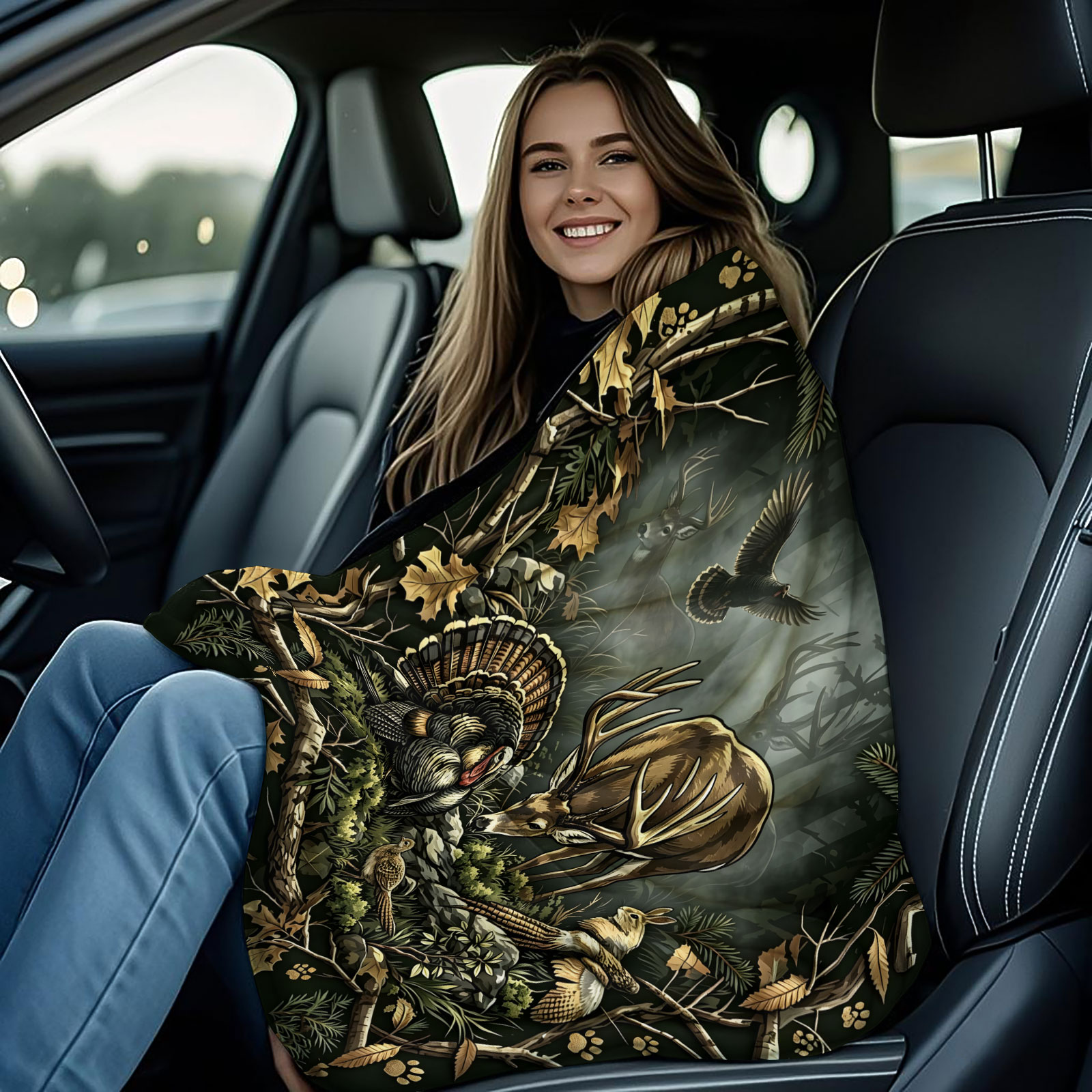 Vintage Woodland Animal Throw  - đánh giá và giá Wildman Hunting & Outdoor Robertson Photos