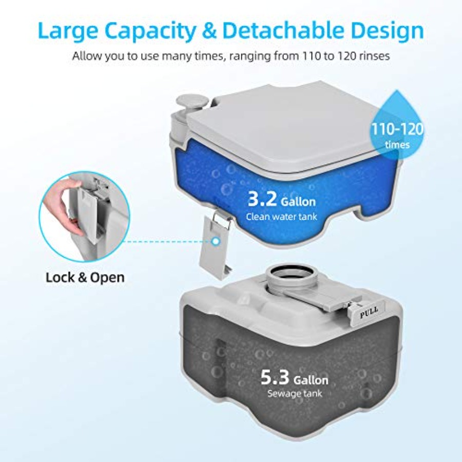 Portable Toilet for Camping Hi - đánh giá và giá Hunting & Outdoor Supplies Vanderbijlpark Photos
