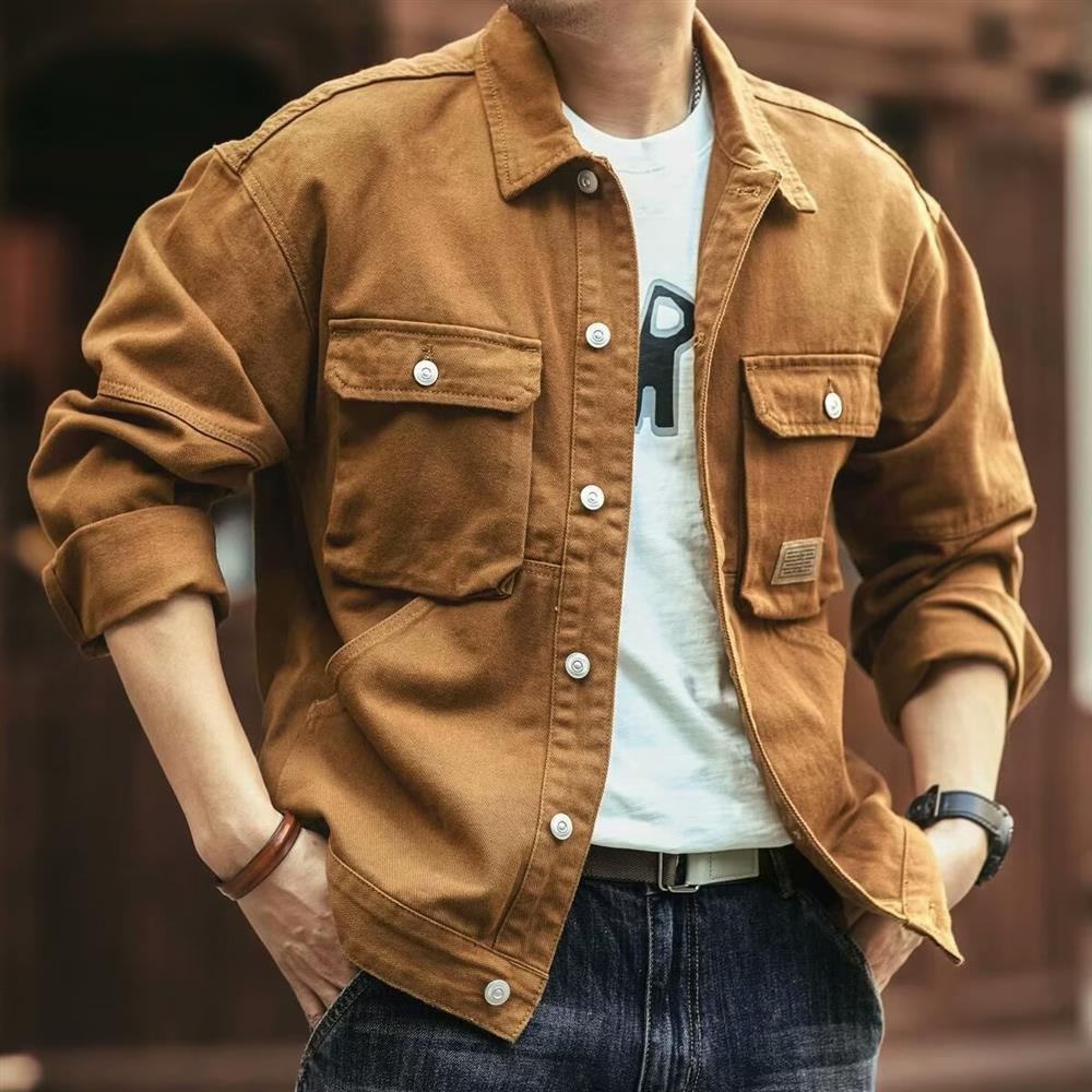 Retro American Denim Jacket Me - đánh giá và giá Hunting Outdoor Brand