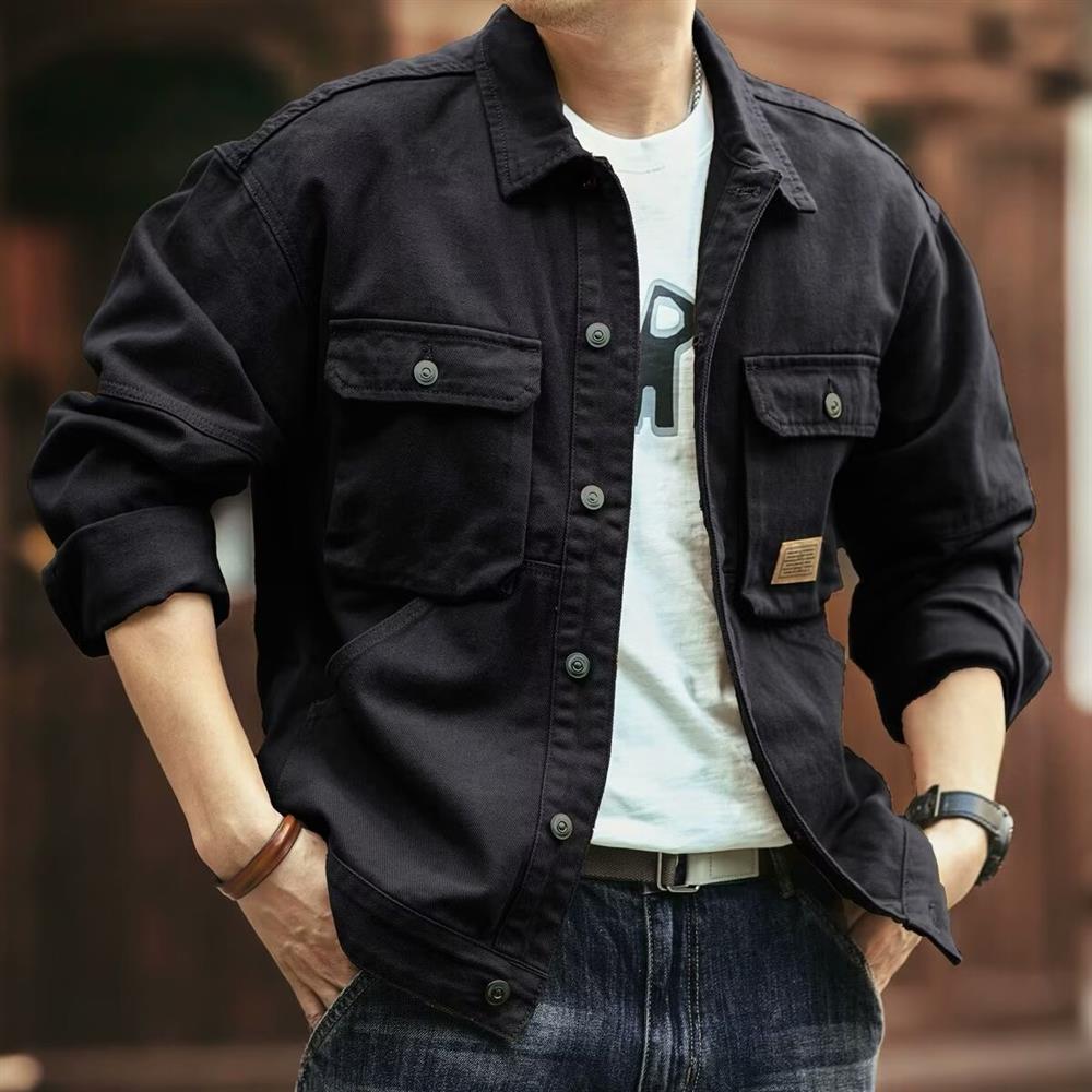 Retro American Denim Jacket Me - đánh giá và giá Hunting Outdoor Brand