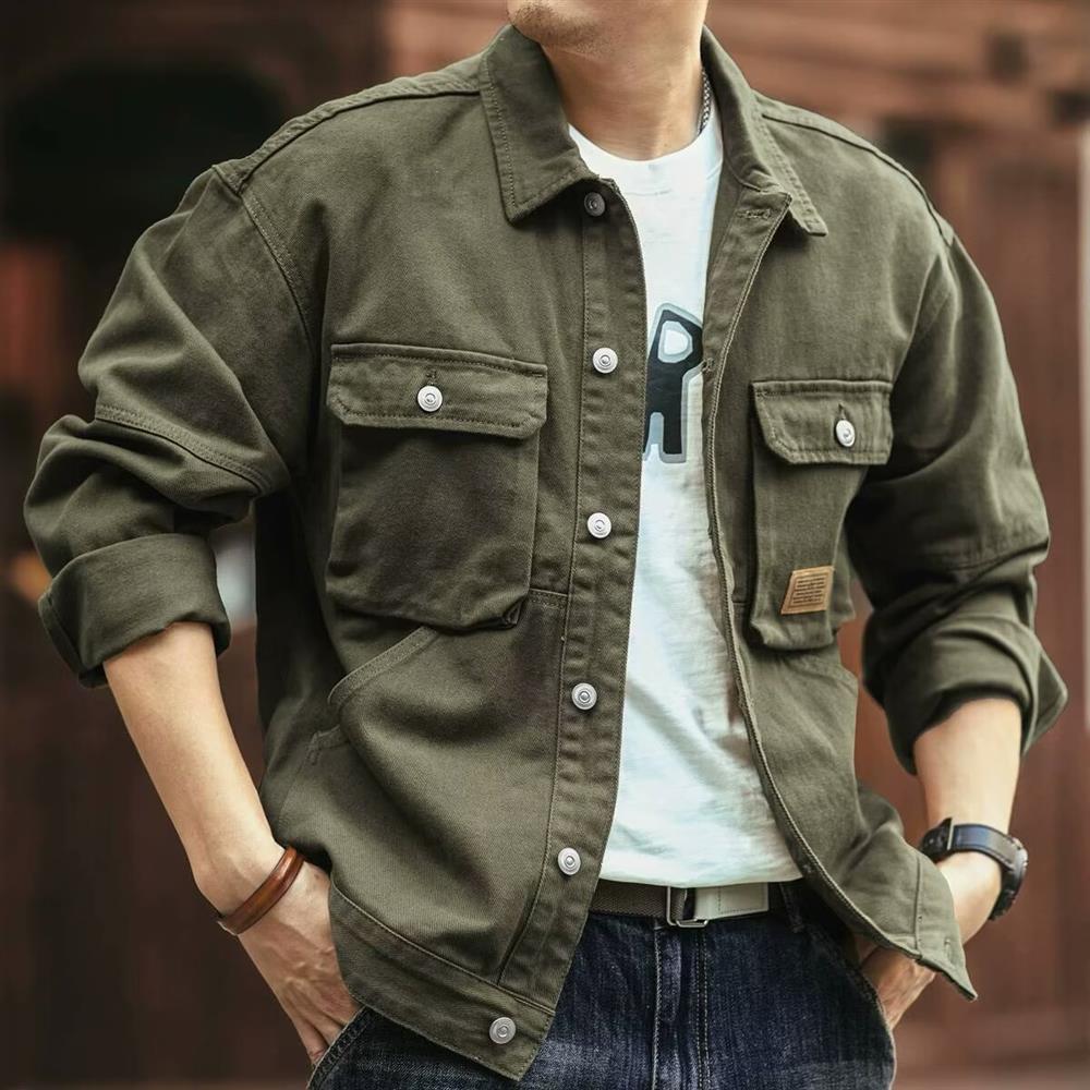 Retro American Denim Jacket Me - đánh giá và giá Hunting Outdoor Brand