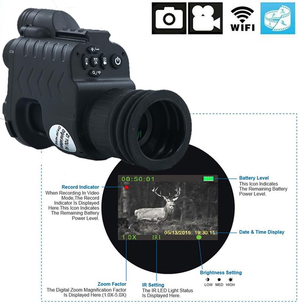 Monoculars Digital Night Visio - đánh giá và giá Outdoor Hunting Images