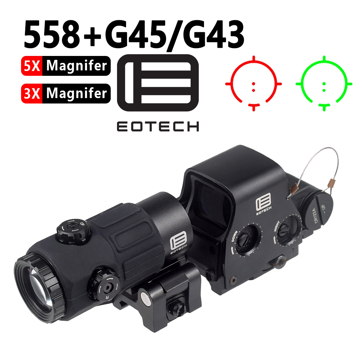 EOTECH G43 G33 G45 3X 5X Magni - đánh giá và giá Outdoor Hunting Lab