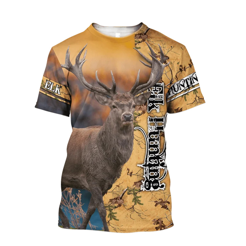 1 Piece Custom Your Picture El - đánh giá và giá Outdoor Hunting Graphic Tees