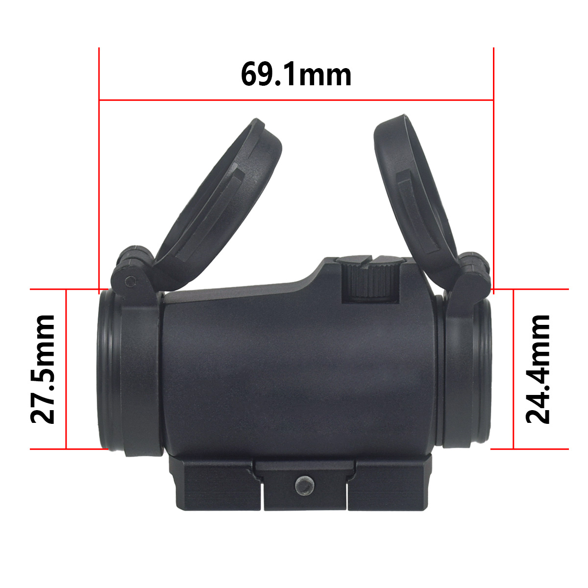 Tactical 2 MOA Red Dot Sight 1 - đánh giá và giá Outdoor Hunting Lab