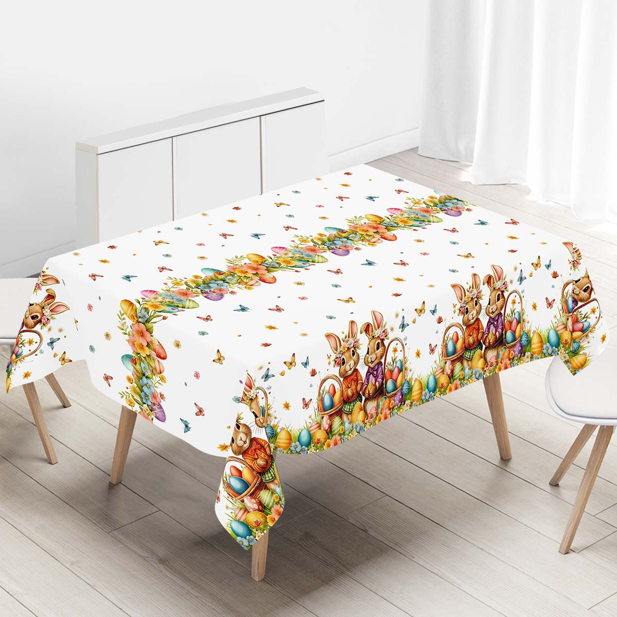 130*220cm Easter Cute Bunny Ta - đánh giá và giá Outdoor Hunting Table