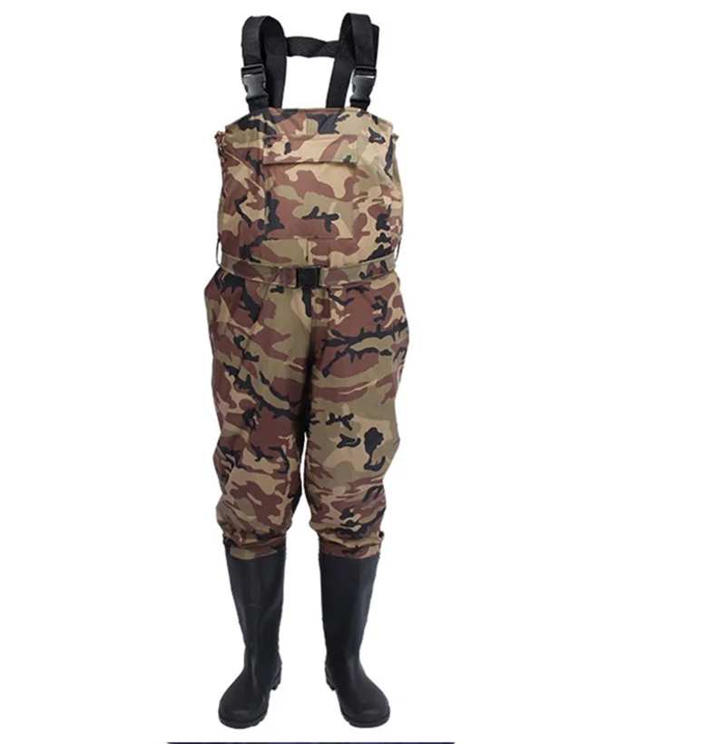 Camouflage Fishing Wading Pant - đánh giá và giá Outdoor Hunting Overalls