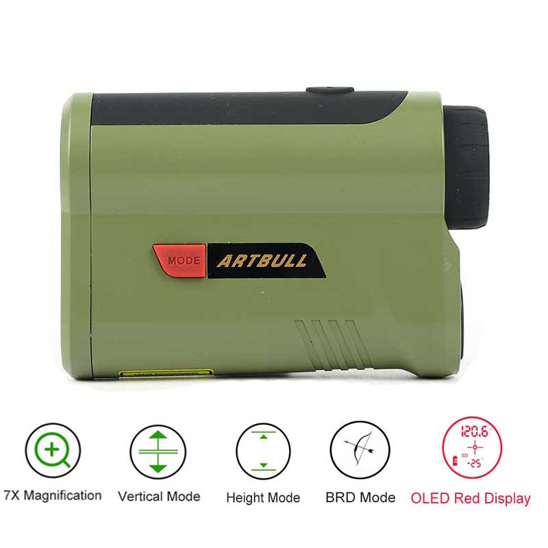 7x Amplification OLED Red Disp - đánh giá và giá Rangefinder Laser Hunting