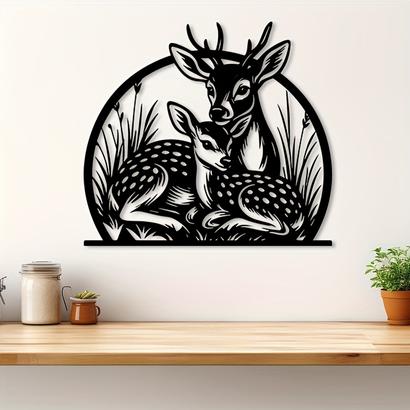 Brand Rustic Iron Deer Wall Ar - đánh giá và giá Hunting Outdoor Brand